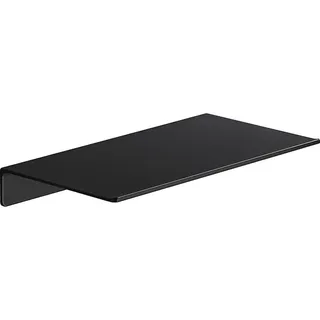 Kleines Schwebendes Wandregal, Mini-ausstellungsregal Für Sammlerstücke, Metall-wandregal Für Badezimmer/wohnzimmer/küche/schlafzimmer (schwarz, 20,3 Cm)