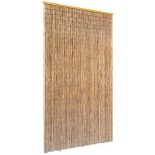 vidaXL Insektenschutz Türvorhang Bambus 100 x 200 cm Braun