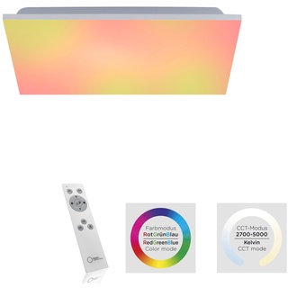 LED Panel, 45x45cm, RGB + CCT Farbsteuerung, dimmbar