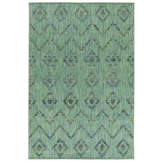 SchönesWohnen24 Outdoorteppich BAHAMA Grün grün 80 cm x 250 cm