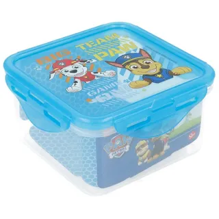 PAW PATROL Lunchbox – Quadratischer Brotdose Behälter 730 ml für Kinder blau