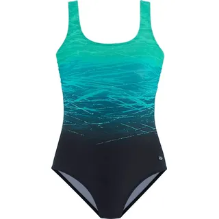 LASCANA Badeanzug Damen Grün 44 Cup B