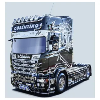 Italeri SCANIA R730 Streamline Show Truck Schwarz 1:24