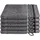 Waschhandschuh 5 x 16 x 22 cm anthrazit