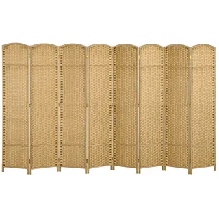furnicato Raumteiler Mobiler 320B x 1,6T x 170H cm aus Polypropylen, 1-tlg. beige