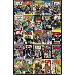 Poster Star Wars Classic Comic Covers
