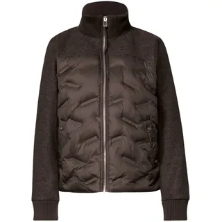 STREET ONE Strukturmix Jacke mit geklebter Steppung Braun 34