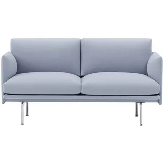 Muuto Outline Studio Sofa 140 cm, vidar 723 / polished aluminium