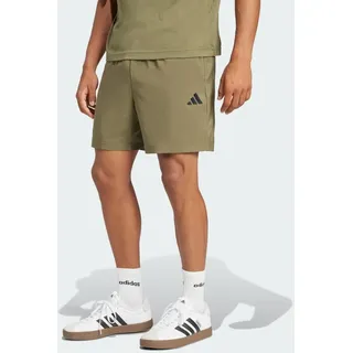 adidas Essentials Small Logo Chelsea Shorts Olive Strata / Black 2XL