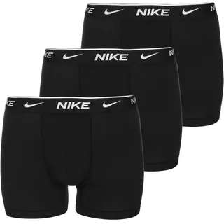 Nike EVERYDAY COTTON STRETCH Unterhose Herren in black, Größe S - schwarz
