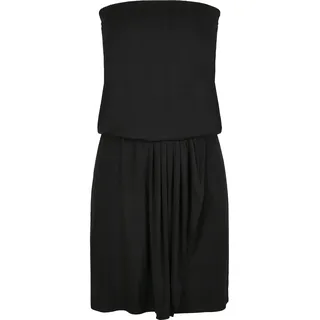 URBAN CLASSICS Viscose Short Kleid Black XL