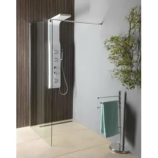 a&n&a aQualine Aqualine Walk-in Duschabtrennung 100 x 190 cm WI101