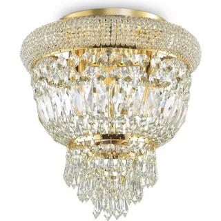 Ideal Lux Dubai 3-flammig gold, Messing / Glas