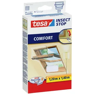 Tesa Fliegengitter Comfort 120 x 140 cm Weiß