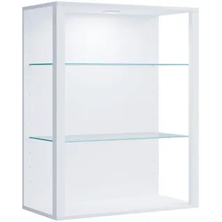 VCM Hängevitrine Glasol 70 x 35 x 90 cm Weiß