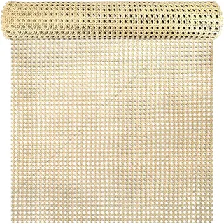 selliner Wiener Geflecht Meterware,50X300CM Plastik Breite Rattan Stoff,Wabengeflecht Stuhl Rattan Geflecht,für Möbel,Stühle,Schränke,Decken,Lampenschirm,Schrank Stuh