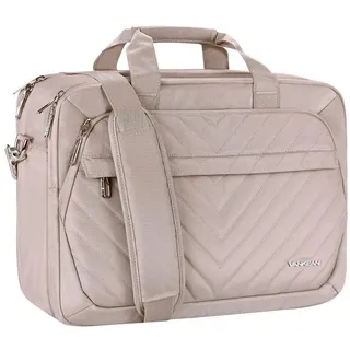 LuxusKollektion Laptoptasche 17 Zoll Laptoptasche Damen Mode TSA-freundlich wasserabweisend RFID rosa