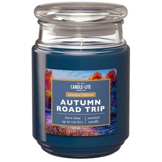 Candle-liteTM Duftkerze Duftkerze Autumn Road Trip - 510g (Einzelartikel) blau