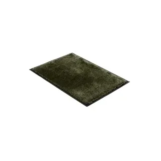 ASTRA Lava Sauberlaufmatte, recyceltes Material, ca. 80 × 120 cm D.999 C.035 , Farbe: moosgrün, schwarz