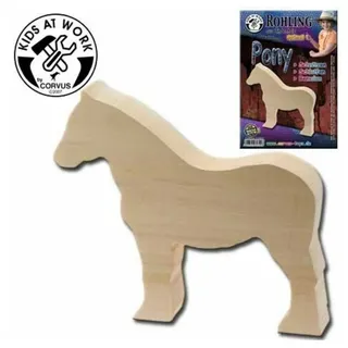 Corvus Pony Holzrohling 30mm