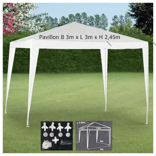 Kynast Pavillon 3 x 3 m weiß