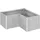 Belvedere Mini L100 102 x 102 x 45 cm silber-metallic