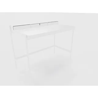 PS 20 Sekretär/Schminktisch Signalweiß (RAL 9003) Laminat Weiß
