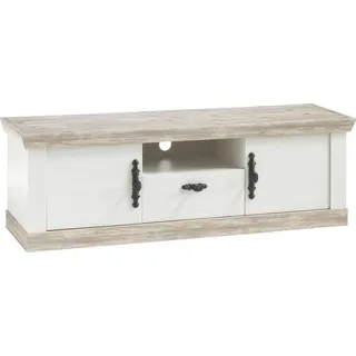 Home Affaire Florenz TV-Board 156 cm Weiß Holz