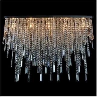 Wranovsky JWZ315050101 - Kristall-Anbauleuchte CRYSTAL 5xG9/40W/230V - Silber