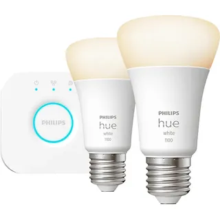 Philips Hue White Ambiance E27 1100 lm Starter-Set 10 W 2 Stk.