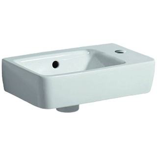 Keramag Renova Nr. 1 Comprimo NEU Handwaschwecken asymmetrisch, 40 cm weiß; mit Hahnloch rechts