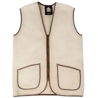 Hollert Fellweste Wollweste - BEKA BEIGE XXL