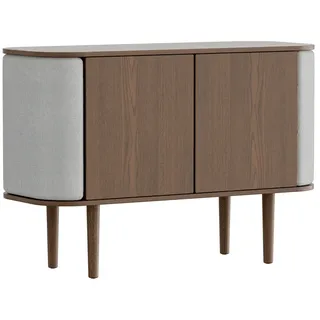 UMAGE - Treasures Sideboard mit 2 Türen, Eiche dunkel / sterling