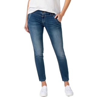 TIMEZONE 7/8 Damen Jeans NaliTZ Slim Fit Blau Normaler Bund Reißverschluss W 33