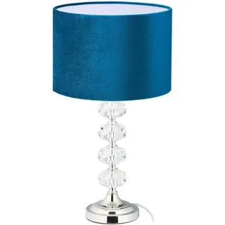 Relaxdays Tischlampe Blau