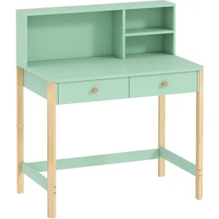 KINDERTISCH MDF Kiefernholz Grün