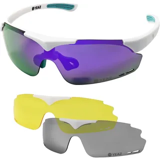 Yeaz, Damen, Sportbrille, Sunup (Weiss, Lila), Weiss