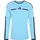 langarm Herren Bright cyan/black M