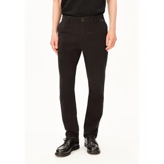 ARMEDANGELS AASTER Chinohose Regular Fit Schwarz 34 32