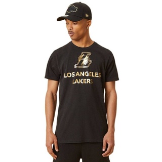 New Era T-Shirt T-Shirt New Era NBA Los Angeles Lakers schwarz L