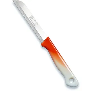Kochmann Solingen Küchen Allzweck Obst und Gemüse Messer Klein Set (Orange Weiß 6tlg)