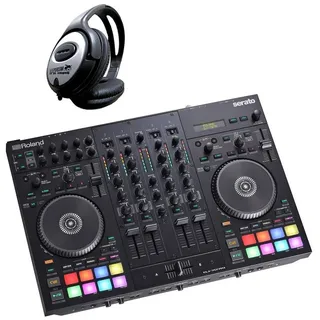 Roland DJ-707M Mobiler DJ-Controller mit Kopfhörer