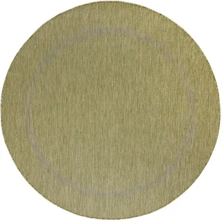 KADIMA DESIGN ALSTER Küchenläufer 120 x 120 cm Grün