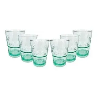 Bacardi Rum Glas Gläser Set - 6X Gläser Mojito Longdrinkglas Cuba Libre Cocktail Bar