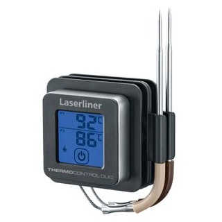 Laserliner Grillthermometer ThermoControl Duo, Grill-Ofenthermometer, mit Bluetooth, digital