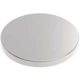 Maul Neodym Magnet (Ø x H) 10 mm x 1 mm Scheibe, selbstklebend Silber 20 St. 6167196