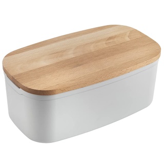 Metaltex 585020000 Brotkasten, beige, holz