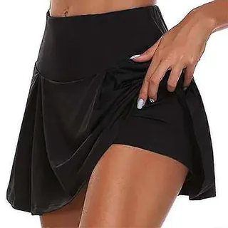 Sportrock Für Damen, Yoga-rock, Cheerleading-rock Für Mädchen-xl-black