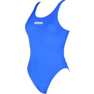 arena Damen Sport Badeanzug Solid Swim Tech High, Royal/White, 36