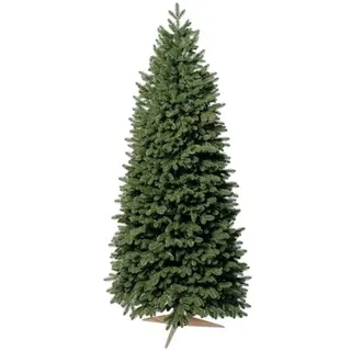 FAIRYTREES Künstlicher Pop-Up Weihnachtsbaum Schmal 180 cm grün Künstliche Nordmanntanne Premium 100% Spritzguss, handgefertigt in Europa | , Ho...